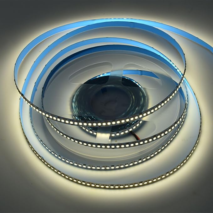SUYOOULIN LED Strip Lights, 30000LM AC110V/120V 33ft/10m SMD 2835 1200 LEDs Light Strips, High Voltage Flexible Non-Waterproof LED Ribbon for Christmas Home Kitchen Indoor Decor(Natural White 4000K)