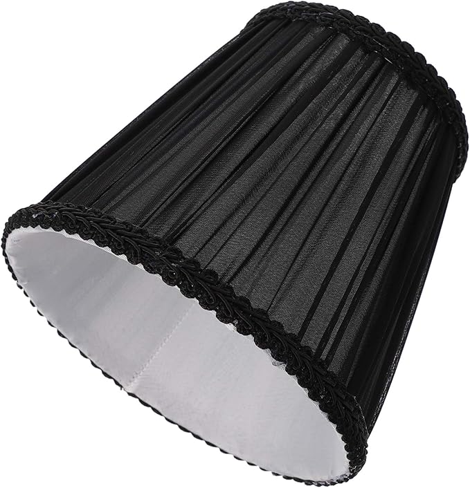 1pc Clamped Bubble Fabric Lampshade Cloth Lamp Shades for Table Lamps Ceiling Light Shade Ceiling Lamp Shade Chandelier Cover Clip on Lampshade Replacement Floor Lamp Bedside Lamp