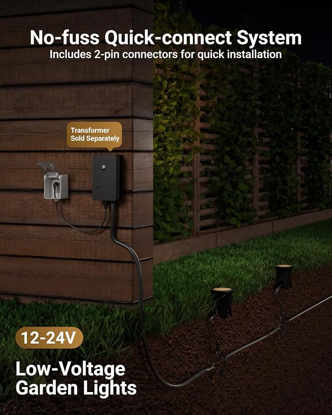 Sunco 12 Pack Low Voltage In-Ground LED Outdoor Lights, Landscape Well Lighting for Yard, Garden, Walkway, 3W, 200 LM, 3000K Warm White, IP67 Rated, 50000 Lifetime Hours ETL.