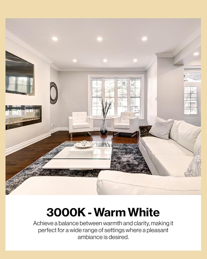 Sunco 10 Pack BR40 LED Light Bulbs, Indoor Flood Light, Dimmable, 3000K Warm White, 100W Equivalent 17W, 1400 LM, E26 Base, Recessed Can Light, High Lumen, Flicker-Free - UL & Energy Star