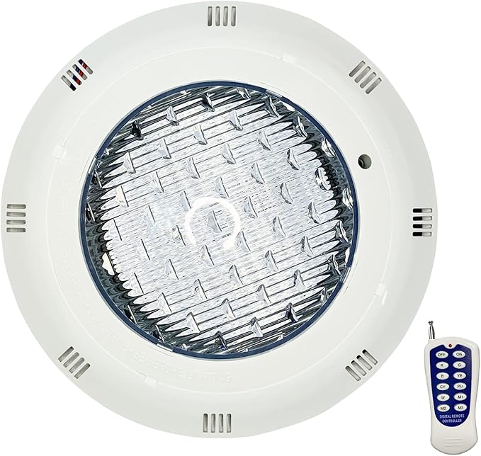 JONAS.C 12V 45W Pool Light Underwater Color Changing LED Lights RGB IP68 Inground Swimming Pool Light with Remote