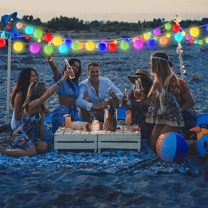 LED Floating Pool Light, 4-Inch, Rechargeable Waterproof Orb with Remote Control, 16 RGBW Colors,Hot Tub Lights, Pool Accessories
