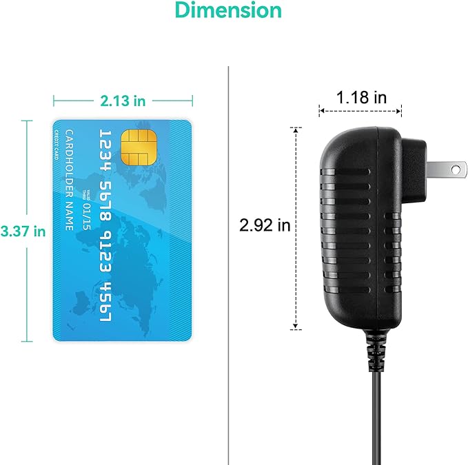 24V AC Adapter Charger for Govee H6078 RGBIC Floor Lamp LED Wi-Fi App Control Smart lamp Power Supply Cord Mains PSU