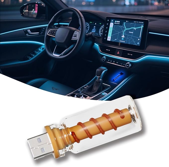 Touch Control Retro USB Night Light, Touch Adjustment Lights,Plug in USB Auto Night Light, Mini LED Bulb for Car, Camping, Gift, Party, Holiday Decoration, Bedroom, Desktop (Blue, 903)