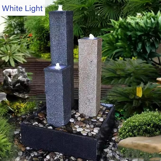 Wholesale Fountain Submersible LED Light Fountain Ring (6-LED no AC Plug) for Garden, Square, Yard (White,1)