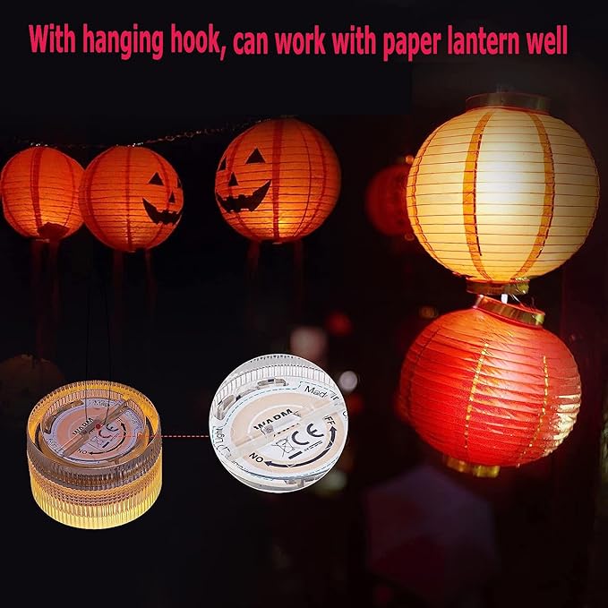 Submersible Tea Xmas Christmas Decorations Lights Candles – 20 Pack Battery Operated LED Fake Candles | Mini underwater Led Tealight Accent Lights for Pool Pond Wedding Party Decoration (Warm White)