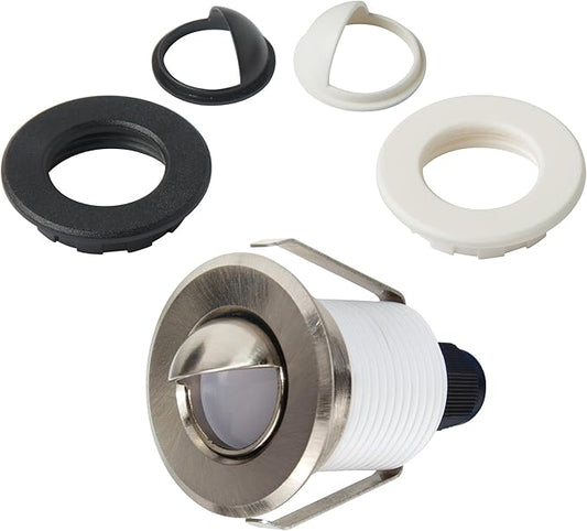 Armacost Lighting 221125 Recessed Mini Integrated LED Puck Lights, Bright White (4000K) (Series 1)