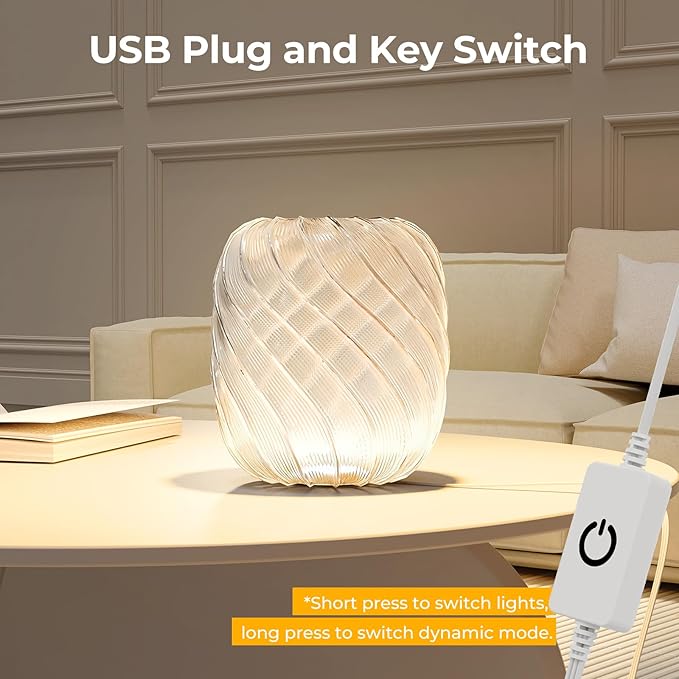 4 Pack Puck Lights 5V Single USB Powered,3 Color Temperature Adjustable & Dimmable Under Cabinet Light,3D Printer LED Lamp Kit for Cabinet,Wardrobe,Showcase