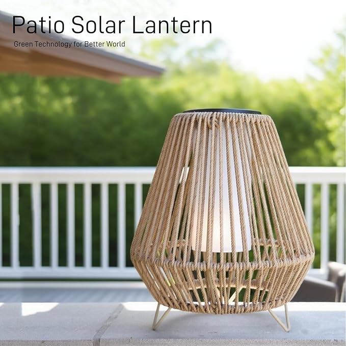 EcoGreen Rocket Floor Solar Light – 11.81 * 14.17in Steel & Plastic Design, 15 SMD LEDs, 25LM Warm Glow, 8H Runtime, Solar-Powered Light for Garden & Patio – Single Pack