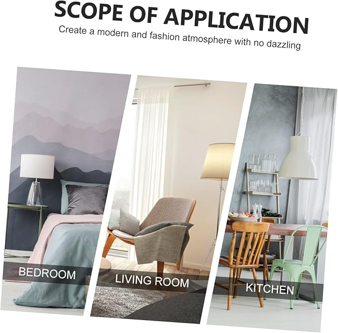 Fashionable Woven Lampshade Practical Pendant Shade Rectangle Lampshade Decorative Kit Stylish Lamp Cover