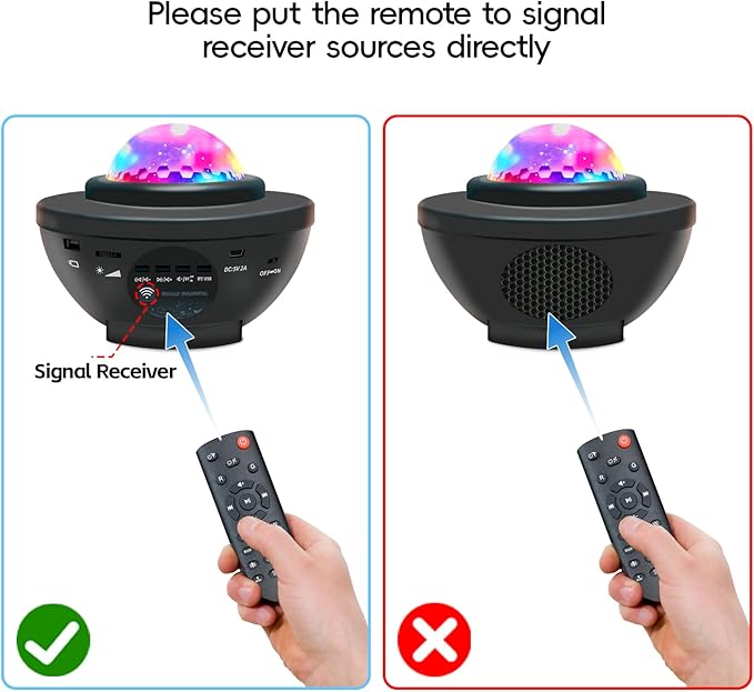 easeking Star Projector Galaxy Light Projector with Bluetooth Speaker, Multiple Colors Dynamic Projections Star Night Light Projector for Kids Adults Bedroom, Space Lights for Bedroom Decor Aesthetic