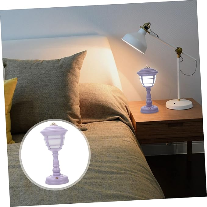 NUOBESTY Retro Palace Lantern Ornaments Bedside Lamp USB Rechargeable Nightstand