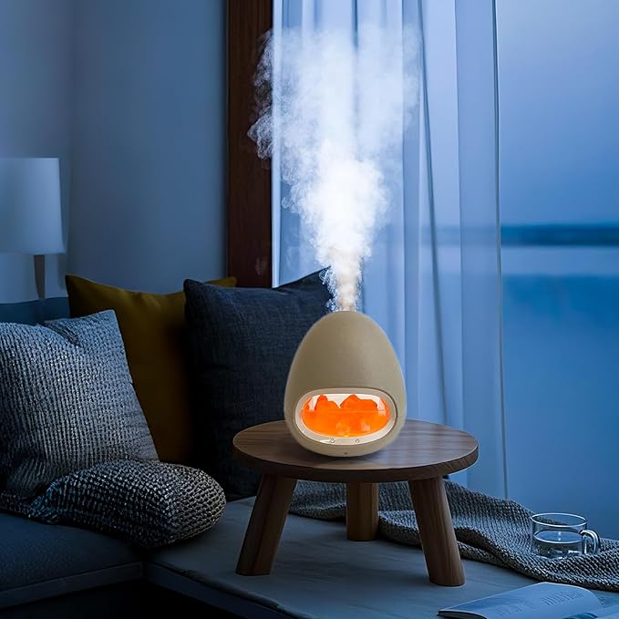 LIFFY Aromatherapy Essential Oil Diffuser - Original Himalayan Salt Therapy Lamp, Large Capacity Ultrasonic Cool Mist Humidifier, Whisper-Quiet for Home, Office, Yoga, Spa & Gifts