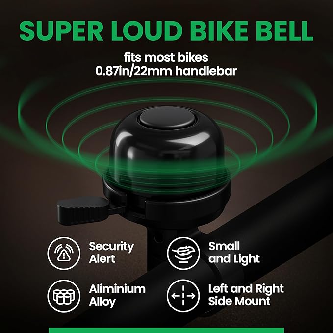Bike Lights Set, LED Super Bright USB-C Rechargeable Headlight & Taillight, Waterproof Front & Rear Back Bicycle Light for Night Riding, Road & Mountain Cycling, Gift for Men & Women