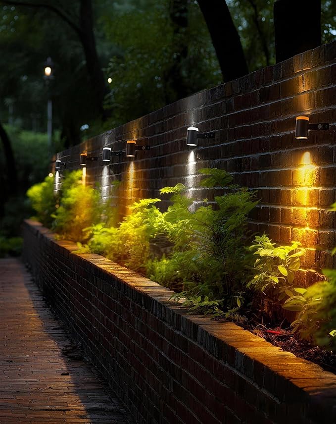 GZBtech Waterproof Landscape Spotlights, 24V RGB+IC+CCT Color Changing Outdoor Pathway Lighting, App&Remote Control Work with Alexa, Aluminum Dimmable LED Spot Light for Garden Yard Decor, 6 Pack