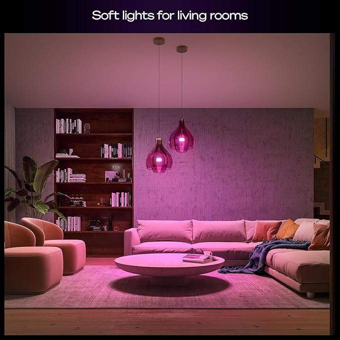 Philips Hue Starter Kit: Bridge Pro + 3 A19 E26 Smart Bulbs + Tap Dial Switch, White and Color Ambiance, Smart Light Hub, Works with Voice