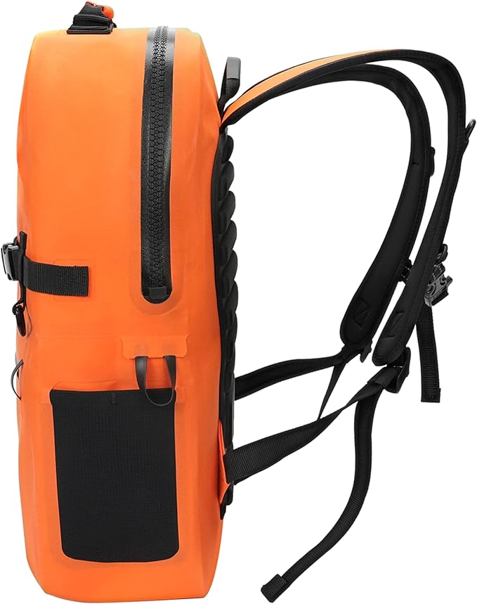 Breakwater Supply™ Waterproof IP68 Submersible Backpack with Airtight Zippers | Laptop Travel Outdoors | Fogland 25L 20L 15L | 100% Waterproof, Submersible, Airtight Zippers, Travel Outdoors