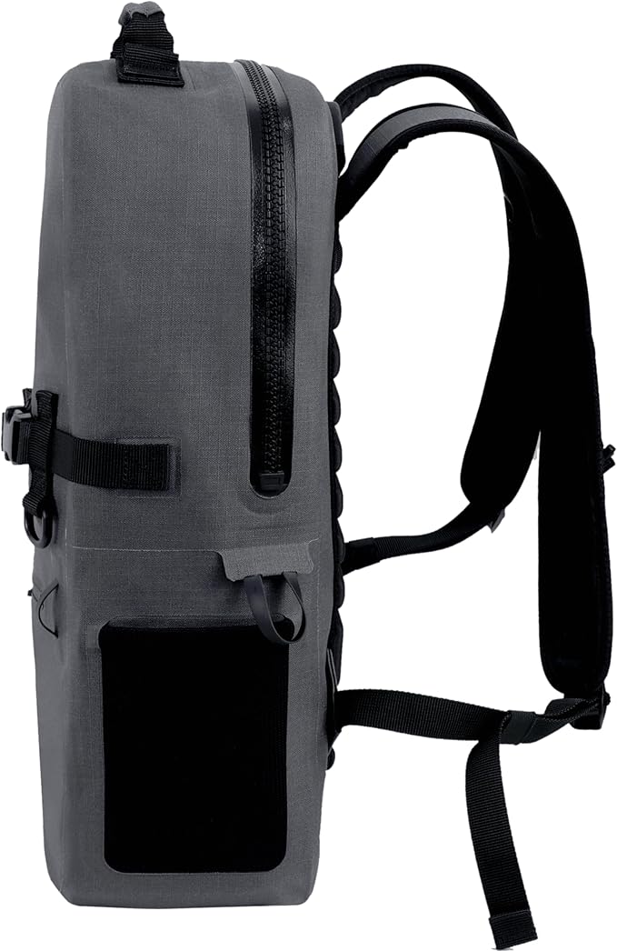 Breakwater Supply™ Waterproof IP68 Submersible Backpack with Airtight Zippers | Laptop Travel Outdoors | Fogland 25L 20L 15L | 100% Waterproof, Submersible, Airtight Zippers, Travel Outdoors