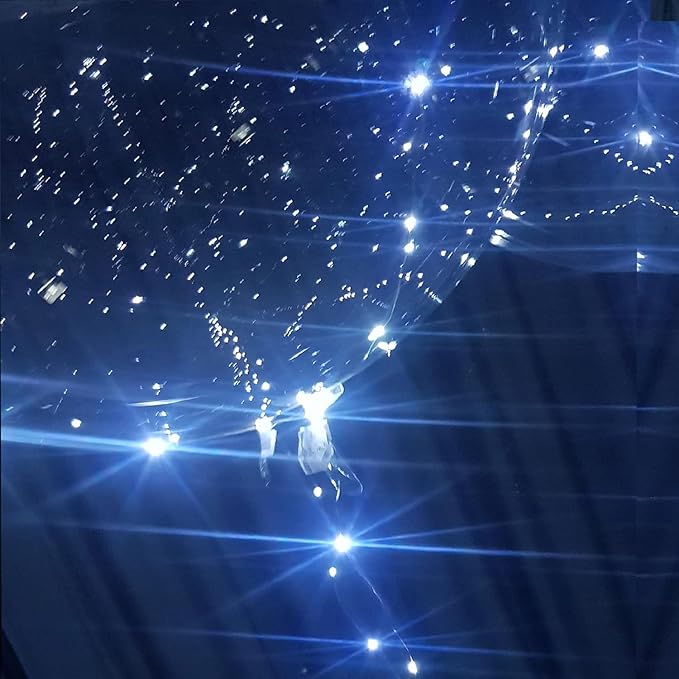 Led Light Up Bobo Balloons White, Glowing Party Clear Balloons for Wedding Decor & Birthday Decorations for Women