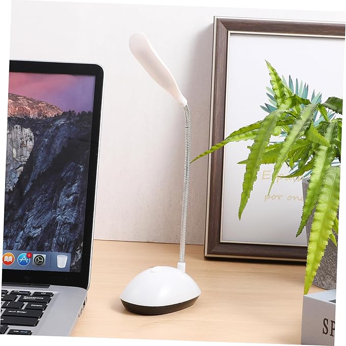 Battery Powered LED Desk Lamp Portable Tabletop Light with Eye Caring Soft Glow Lightweight and Multi Functional for Reading Study Office Bedroom Use