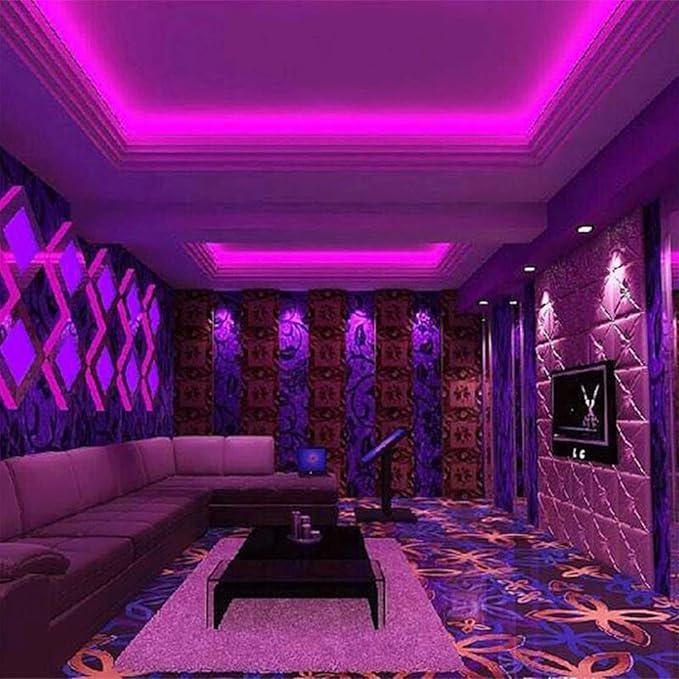 LED Neon Strip Lights, 99ft AC 110V-130V Super Bright Rope Light Sign String 60000LM Waterproof IP68 for Outdoor Indoor Commercial Lighting Decor(Pink)
