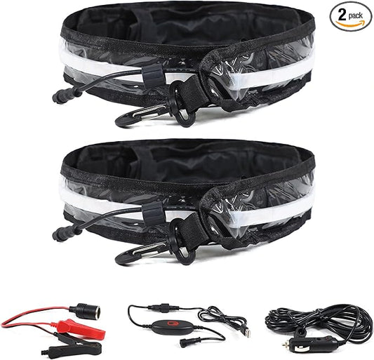 12V Led Light Strip,4ft RV Awning Lights with 140 SMD 2835 LED Chips,IP68 Waterproof Led Light Bar for Outdoor Camping and Overland,2PC