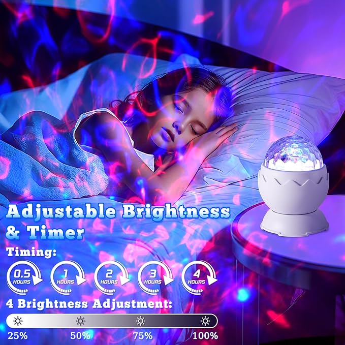 Galaxy Projector, Light Projector, Night Light Projector with Remote Control, Galaxy Light Projector, for Kids Adults, Bedroom, Home Theater, Christmas, Birthdays