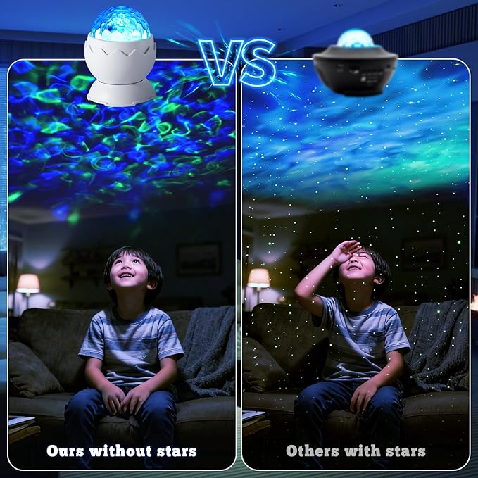 Galaxy Projector, Light Projector, Night Light Projector with Remote Control, Galaxy Light Projector, for Kids Adults, Bedroom, Home Theater, Christmas, Birthdays
