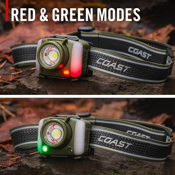 Coast EAL35R 1000 Lumen Voice-Controlled LED Emergency & Camping Area Lantern with Warm, Cool White, Day, Red & Red Flashing Mode, Power Bank Functionality - Black