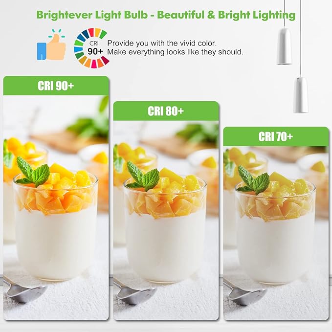 LED Light Bulbs, 100 Watt Equivalent A19 LED Bulbs, 13W 4000K Neutral White 1500 Lumens Non-Dimmable Bright E26 Edison Medium Screw Bulbs for Home Bedroom Kitchen Living Room Office Lamp, 10-Pack