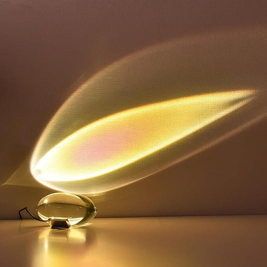 1pcs Crystal Lamp with 16 Colors, Small LED Table Lamp, Aura Night Light for Bedroom Living Room Party Home Decor