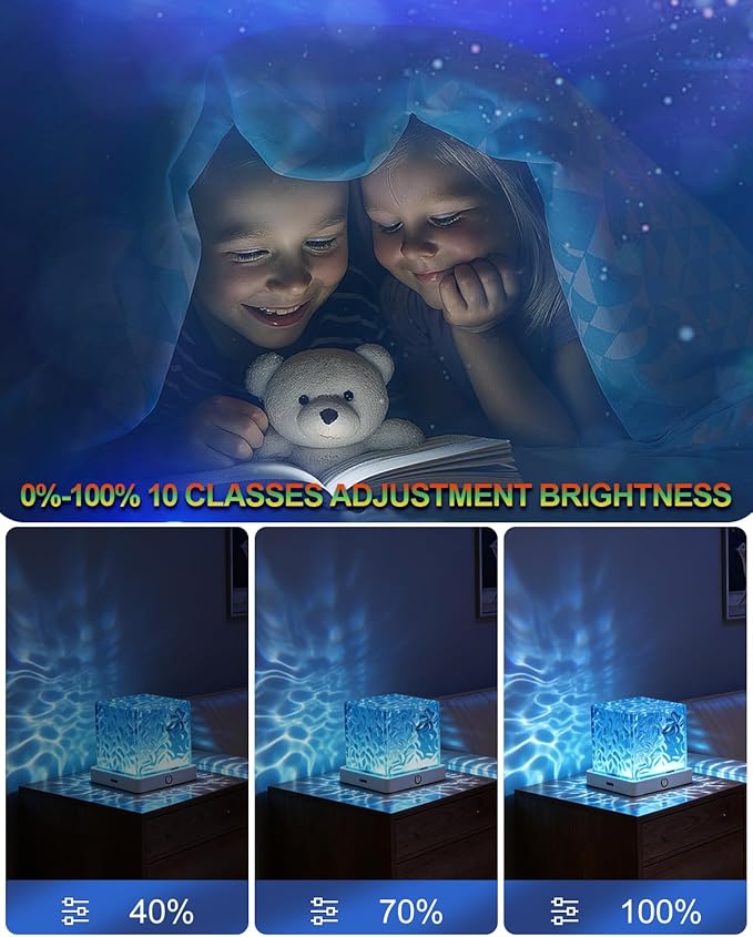 Galaxy Projector Lamp, Star Projector for Bedroom with Remote Control, Nebula Night Light for Gaming Room Setup, Gift Idea for Kids & Adults (ZY-02)