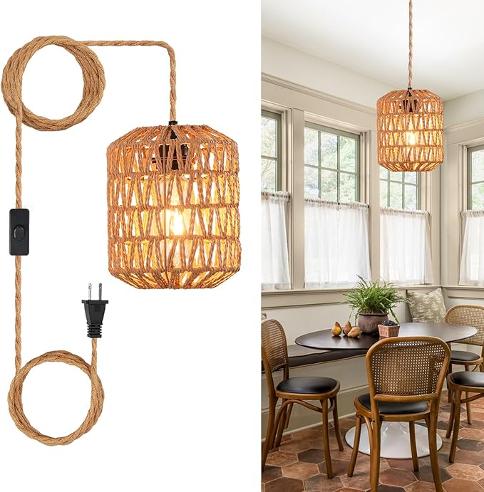 Farmhouse Pendant Lighting,Chandelier Industrial Pendant Light, Modern Kitchen Island Lights Fixtures Ceiling Hanging Dining Room Living Room