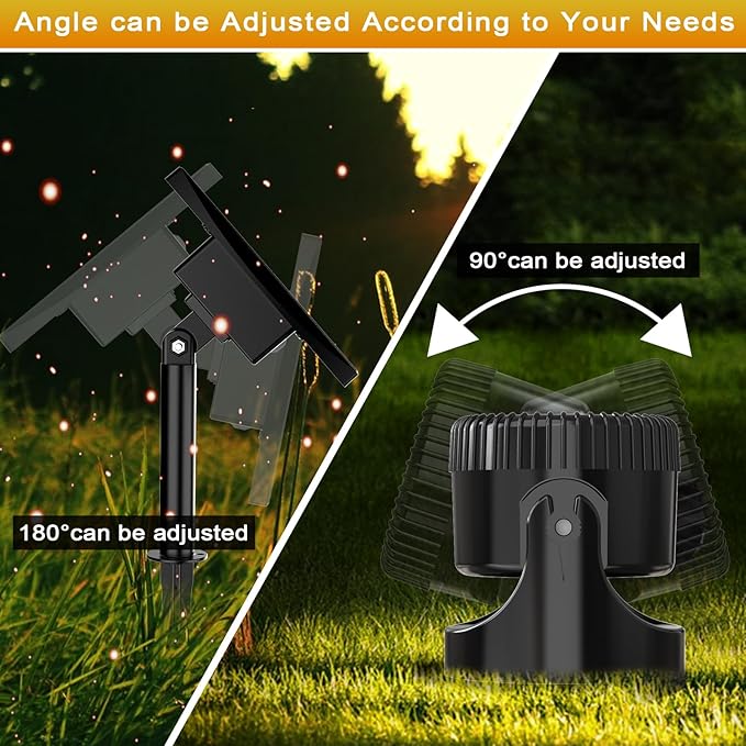 Solar Pond Lights LED Underwater, Smart Auto ON/Off Submersible Fountain Lights with 3-Brightness Modes, IP68 Waterproof Pond Light for Aquarium, Waterfall, Fish Tank, Garden(3 Head Lamp)