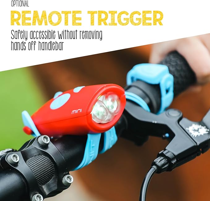 Hornit Mini Bike & Scooter Horn with Kids Headlight