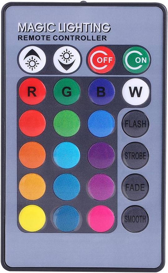 Keenso Color Changing Spotlights, 10W 12V RGB LED Spot Light IP68 Pond Aquarium Lamp for Pond,Fountain,Outdoor Holiday Halloween