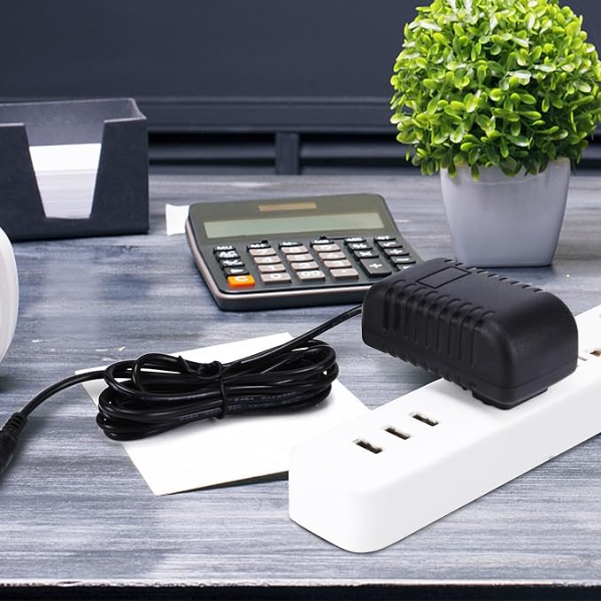 24V AC/DC Adapter Compatible with Govee H6078 RGBIC Floor Lamp LED Wi-Fi App Control Smart lamp DC24V 24 V 24.0V 24 Volt 24 Volts 24VDC Switching Power Supply Cord Cable Battery Charger PSU