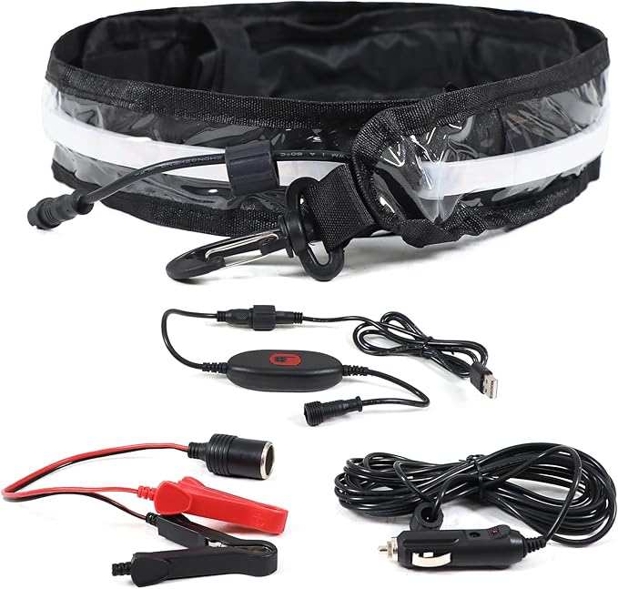 12V Led Light Strip,4ft RV Awning Lights with 140 SMD 2835 LED Chips,IP68 Waterproof Led Light Bar for Outdoor Camping and Overland