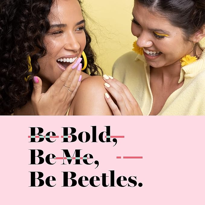 Beetles Pink Gel Polish - Bright Summer 15ML/0.51Fl Oz, Light Pink Gel Nail Polish, Soak Off UV LED Lamp Nail Art, Long-Lasting Manicure Salon DIY Home Spring Nails - Gifts for Her