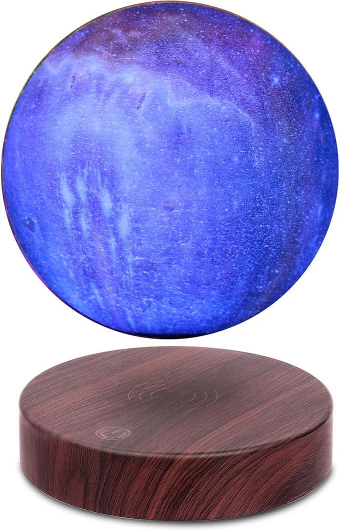 VGAzer Magentic Levitating Moonlight,Floating Moon Lamp (16 Colors)
