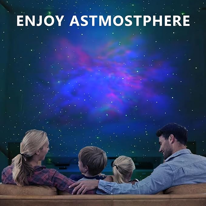 Star Projector Galaxy Night Light, Astronaut Galaxy Projector with Timer and Remote Control, Sunset lamp, Gift for Kids Adults for Bedroom, Birthdays,Christmas, Valentine's Day.