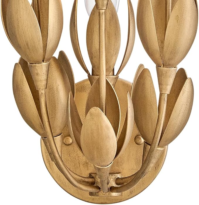 Hinkley Flora Medium Sconce, Burnished Gold