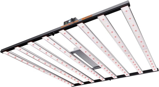 Spider Farmer G1000W Commercial Grade Cost-Effective 1000W LED Grow Lights, Upgraded App Remote Control, Vertical Farming Co2 Bar Style LED Growing Lamp, 5x5 Coverage