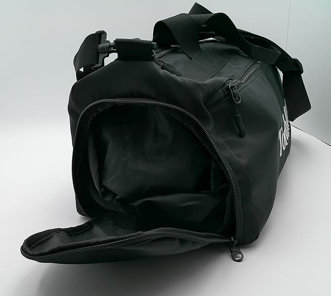 Custom Embroidered Duffle | Tiki Torch Bag | Solar Lantern | Multi Pocket| Waterproof Bag |