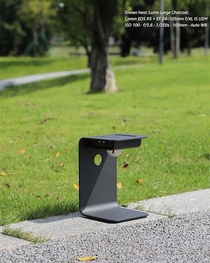 Outdoor Floor Lamp,Solar Lights Outdoor,Solar Lanterns Outdoor Waterproof IP65,2200mAh Li-ion Battery Smart Lamp,Outdoor Lantern for Backyard Decor,Table Lamp for Patio Decor,Black Lamp,Large
