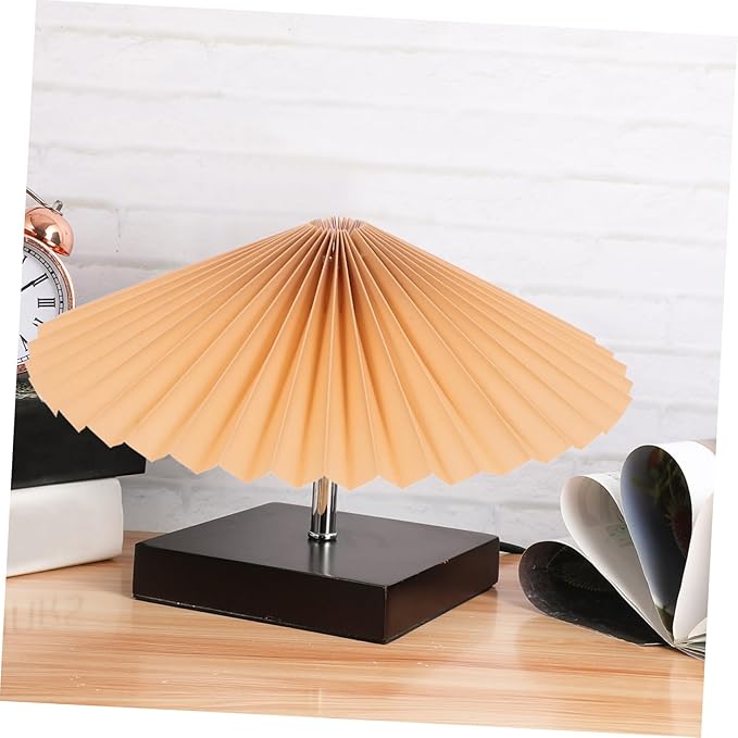 Homoyoyo Pleated Table Lamp Shade Lampshade for Bedside Floor Lamps Versatile Lighting for Hotels and Homes Chic Design Artistic Touch