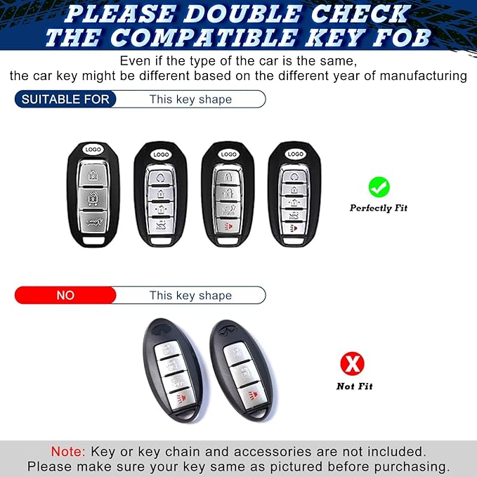 x xotic tech Silver TPU Key Fob Shell Full Cover Case,Compatible with Infiniti Q50 Q60 QX50 QX55 QX60 Smart Keyless Entry Key