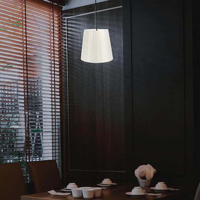 Wall Lamp Small Lamp Shades 1pc Cloth Lampshade Pleated Lamp Shade Clip On Bulb Light Covers Lamp Shade for Bedroom Table Lamp Floor Light, Beige Wall Lamp Small Lamp Shades