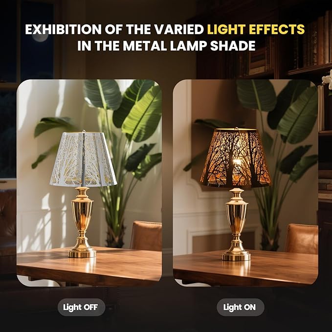 Small 𝐌𝐞𝐭𝐚𝐥 𝐋𝐚𝐦𝐩 𝐒𝐡𝐚𝐝𝐞 with 𝐒𝐭𝐚𝐢𝐧𝐥𝐞𝐬𝐬 𝐒𝐭𝐞𝐞𝐥 𝐌𝐢𝐫𝐫𝐨𝐫 𝐄𝐟𝐟𝐞𝐜𝐭, ALUCSET Lampshades for Table Lamp and Floor Light, 6" x 10" X 7.5" Inch, Spider