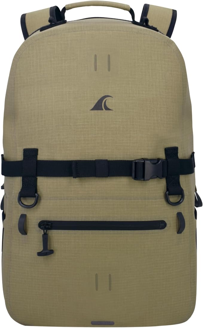 Breakwater Supply™ Waterproof IP68 Submersible Backpack with Airtight Zippers | Laptop Travel Outdoors | Fogland 25L 20L 15L | 100% Waterproof, Submersible, Airtight Zippers, Travel Outdoors